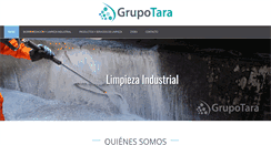 Desktop Screenshot of grupo-tara.com