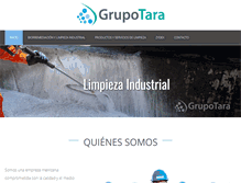 Tablet Screenshot of grupo-tara.com